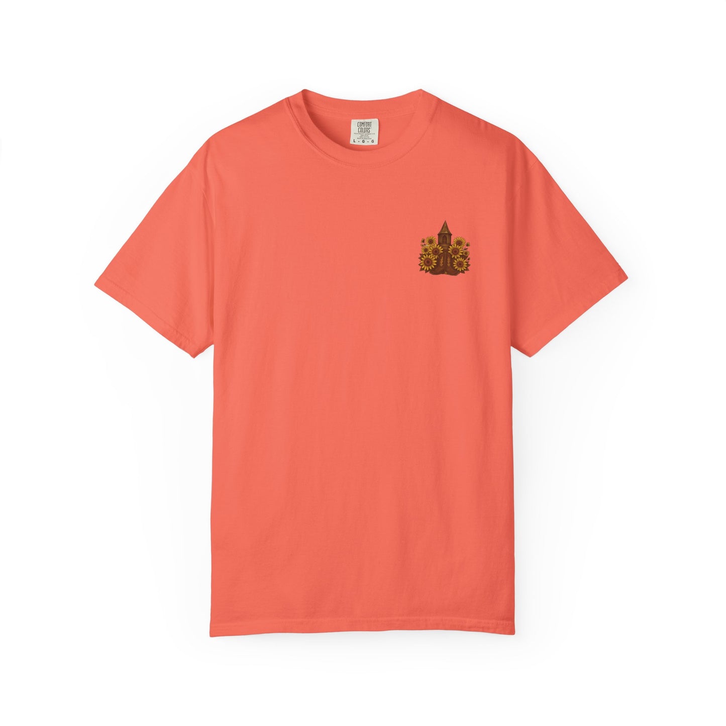 Unisex Sunflower Tee - Inspirational T-Shirt, God is Good Y'all, Casual Wear, Gift for Gardeners, Faith-Based Apparel