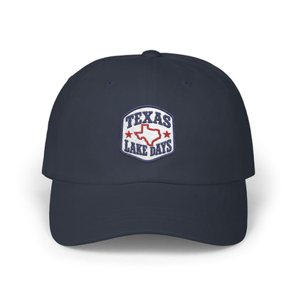 Texas Lake Days Dad Cap | Embroidered Patch Baseball Hat