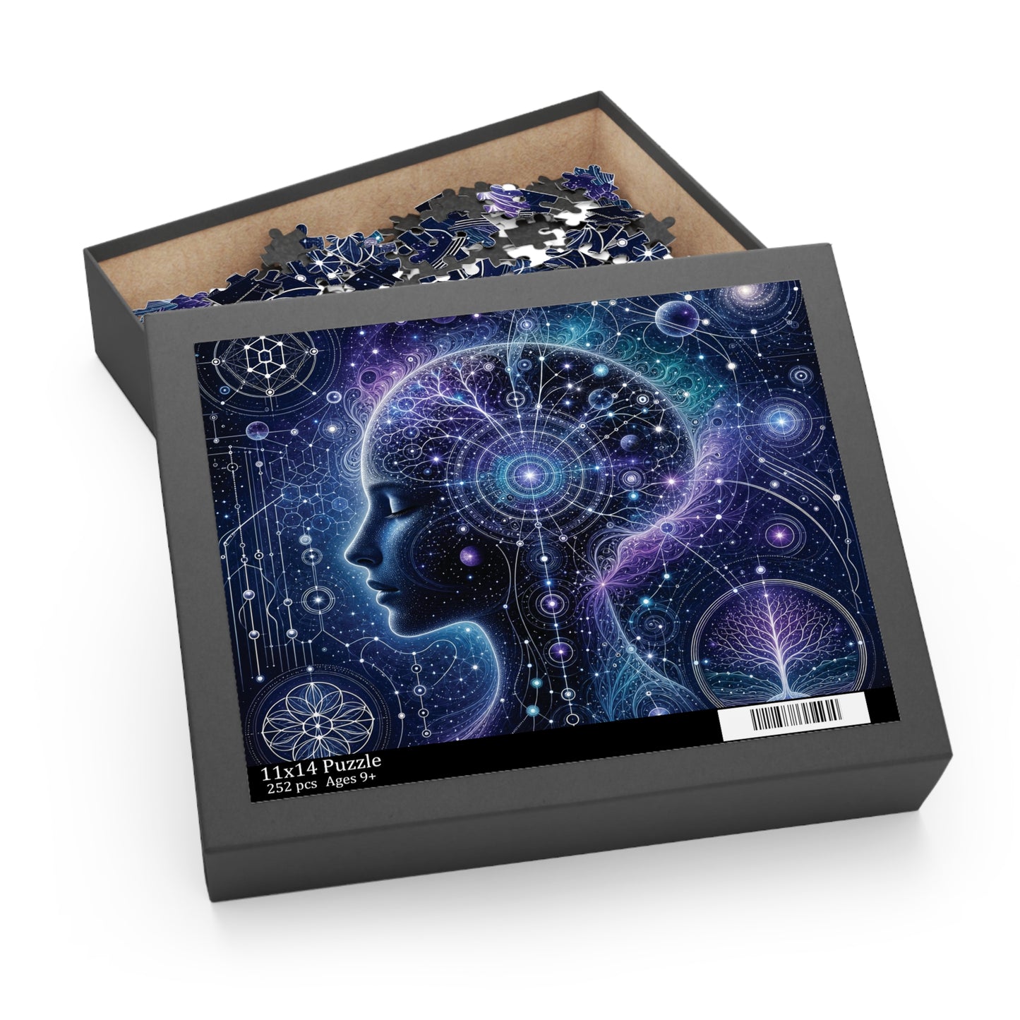 Beautifully Wired Galaxy Autism Puzzle | 120 252 Piece Options