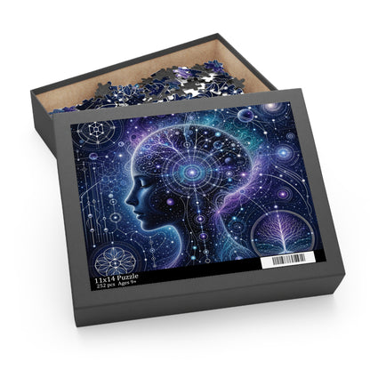 Beautifully Wired Galaxy Autism Puzzle | 120 252 Piece Options