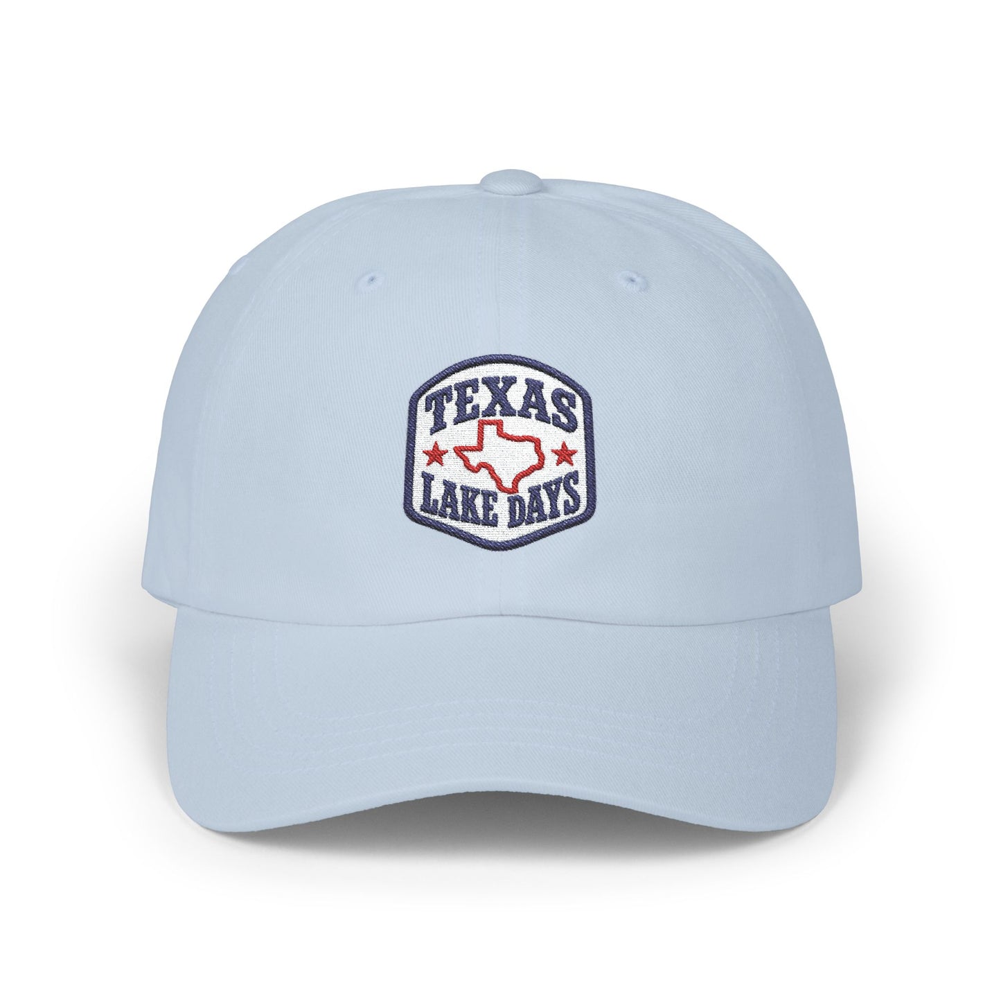 Texas Lake Days Dad Cap | Embroidered Patch Baseball Hat