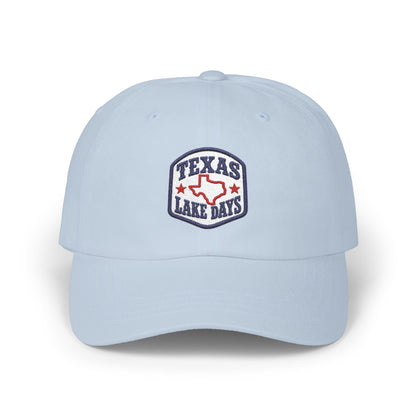 Texas Lake Days Dad Cap | Embroidered Patch Baseball Hat