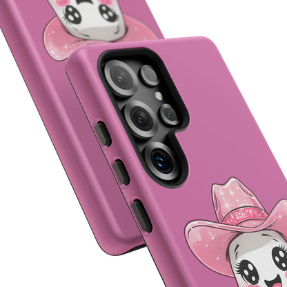 Cute Ghost Phone Case - Fun, Whimsical, Kawaii, Halloween, Gift Idea, Pink Ghost Design