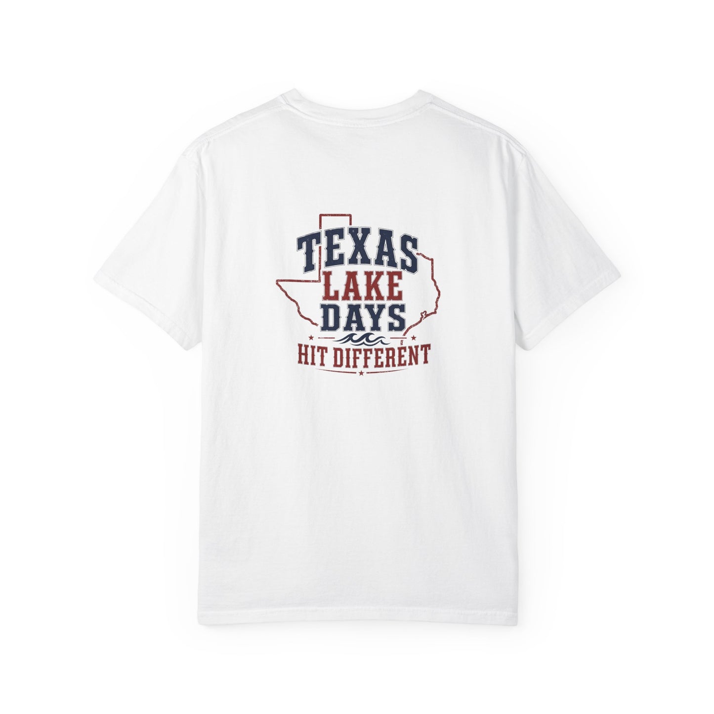 Texas Lake Days Hit Different T-shirt | State Outline Lake Life