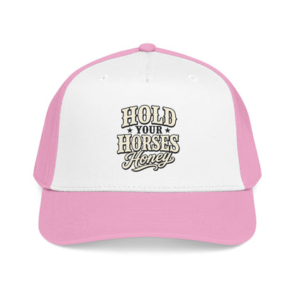 Hold Your Horses Honey Mid Profile Baseball Cap | Western Rodeo Cowboy