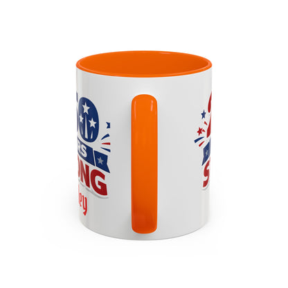 250 Years Strong America Anniversary Mug | Accent Coffee Mug