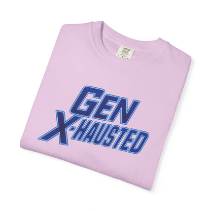 Gen X=Hausted Unisex T-Shirt, Vintage Style Tee, Funny Gift for Gen X, Casual Wear, Humor Shirt