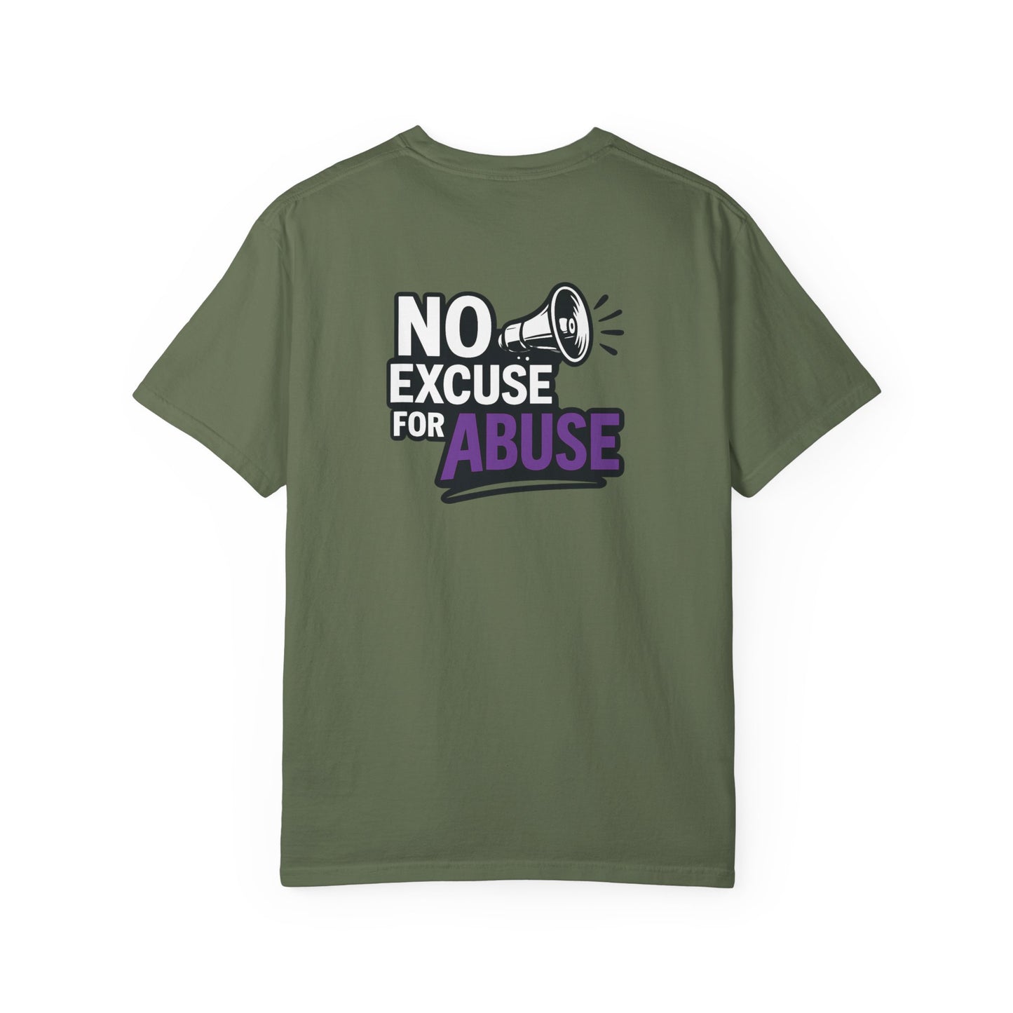 Empowering Unisex T-Shirt: "No Excuse for Abuse" - Casual Wear, Gift for Activists, Awareness Apparel, Comfort Tee