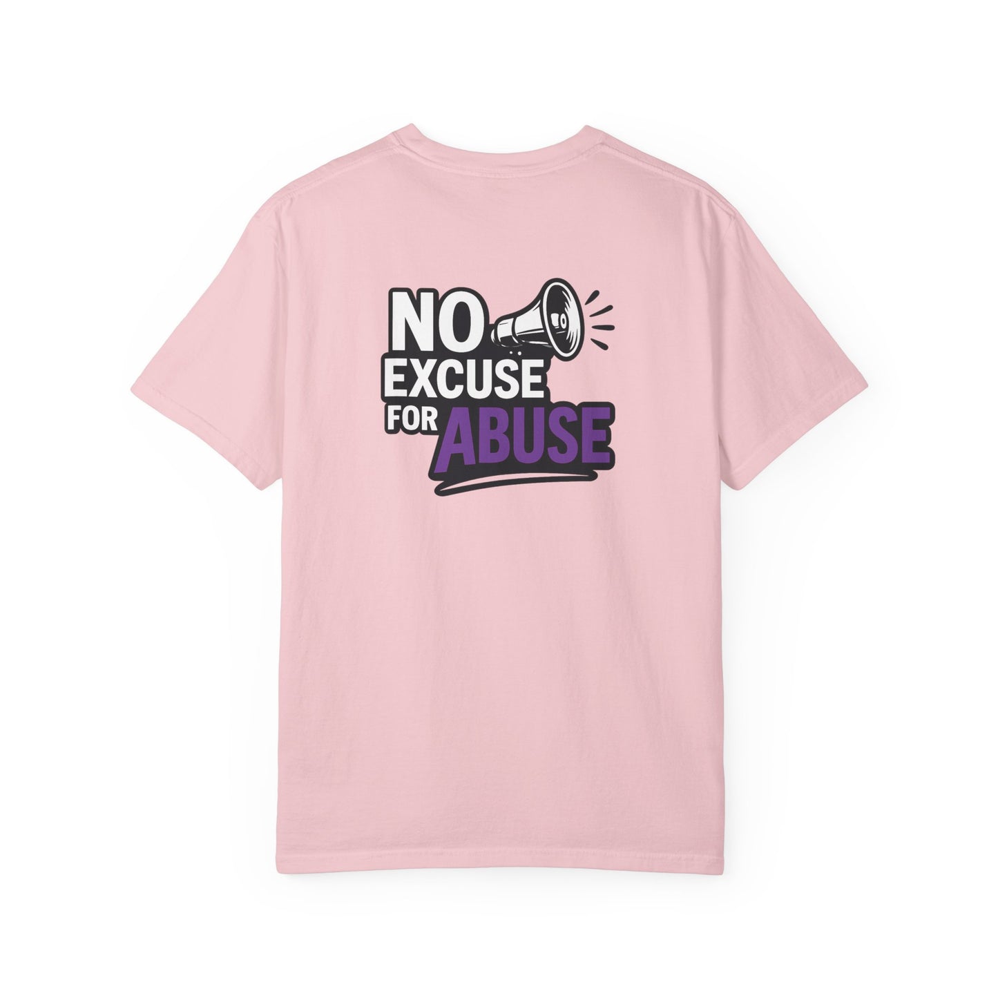 Empowering Unisex T-Shirt: "No Excuse for Abuse" - Casual Wear, Gift for Activists, Awareness Apparel, Comfort Tee