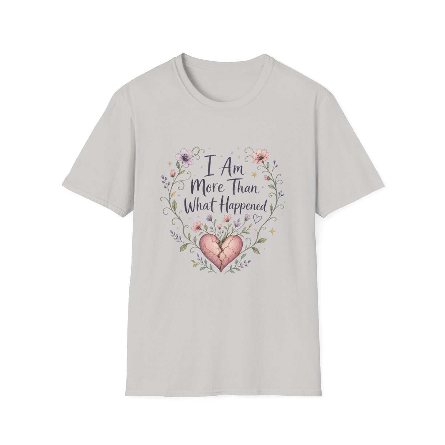 I Am More Than What Happened T-Shirt | Abuse Survivor Inspiration