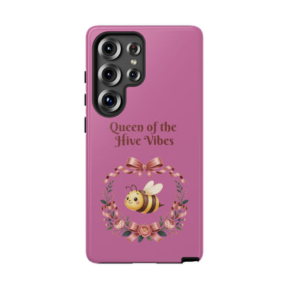 Queen of the Hive Bee Phone Case | Cute Floral Bee iPhone Case