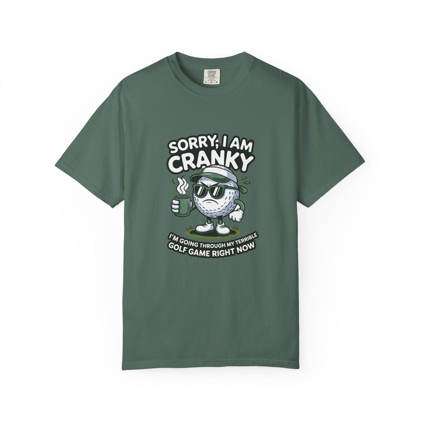 Sorry I Am Cranky Golf Ball Shirt | Funny Golf T-Shirt