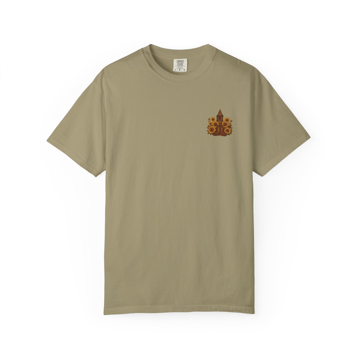 Unisex Sunflower Tee - Inspirational T-Shirt, God is Good Y'all, Casual Wear, Gift for Gardeners, Faith-Based Apparel