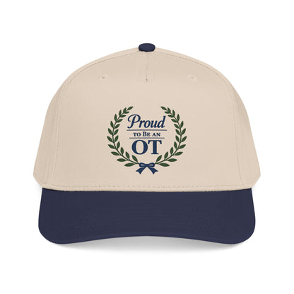 Proud to Be an OT Baseball Cap | Occupational Therapist Hat, Laurel Wreath