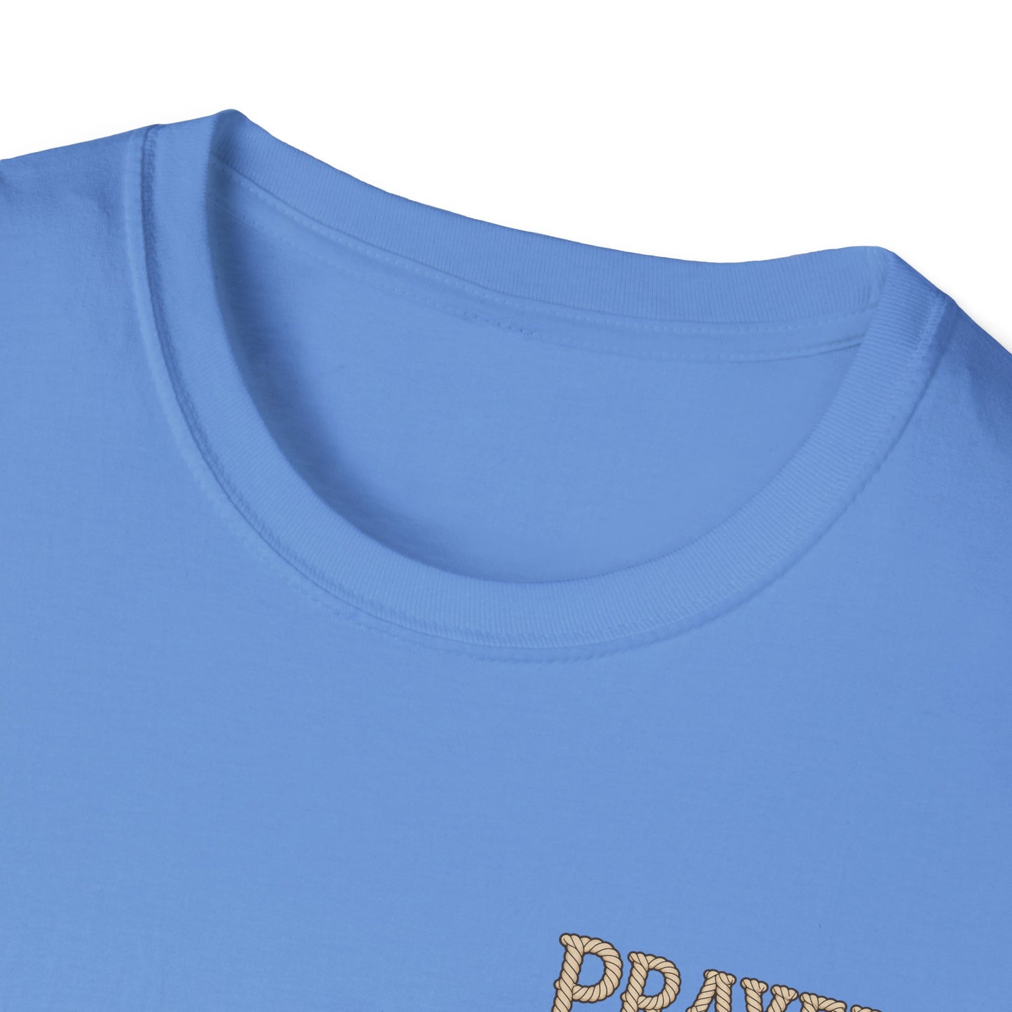 Prayed Up & Steady T-Shirt | Faith Scripture Cross Christian Tee
