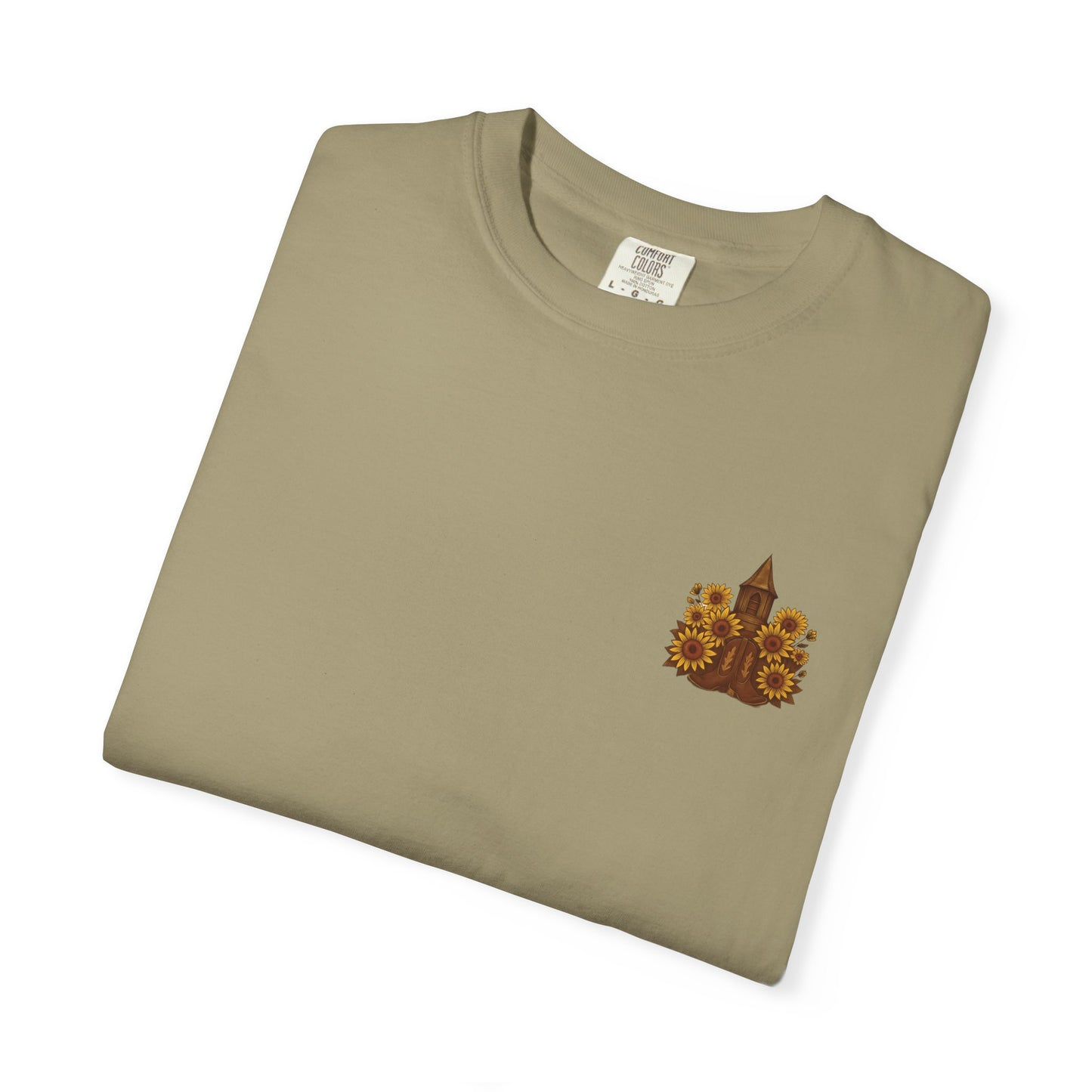 Unisex Sunflower Tee - Inspirational T-Shirt, God is Good Y'all, Casual Wear, Gift for Gardeners, Faith-Based Apparel