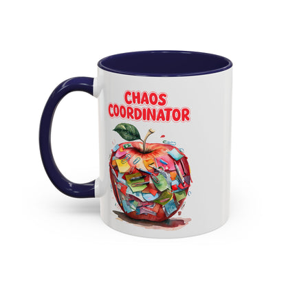 Chaos Coordinator Coffee Mug - Fun Gift for Teachers, Office Decor, Teacher Appreciation, Funny Coffee Cup, Classroom Supplies