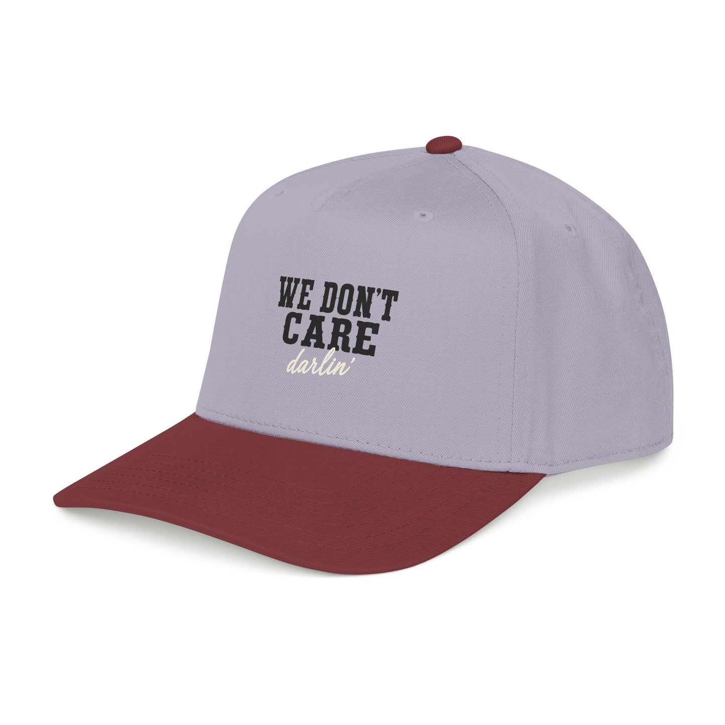We Don't Care Darlin Gen X Mid Profile Baseball Cap