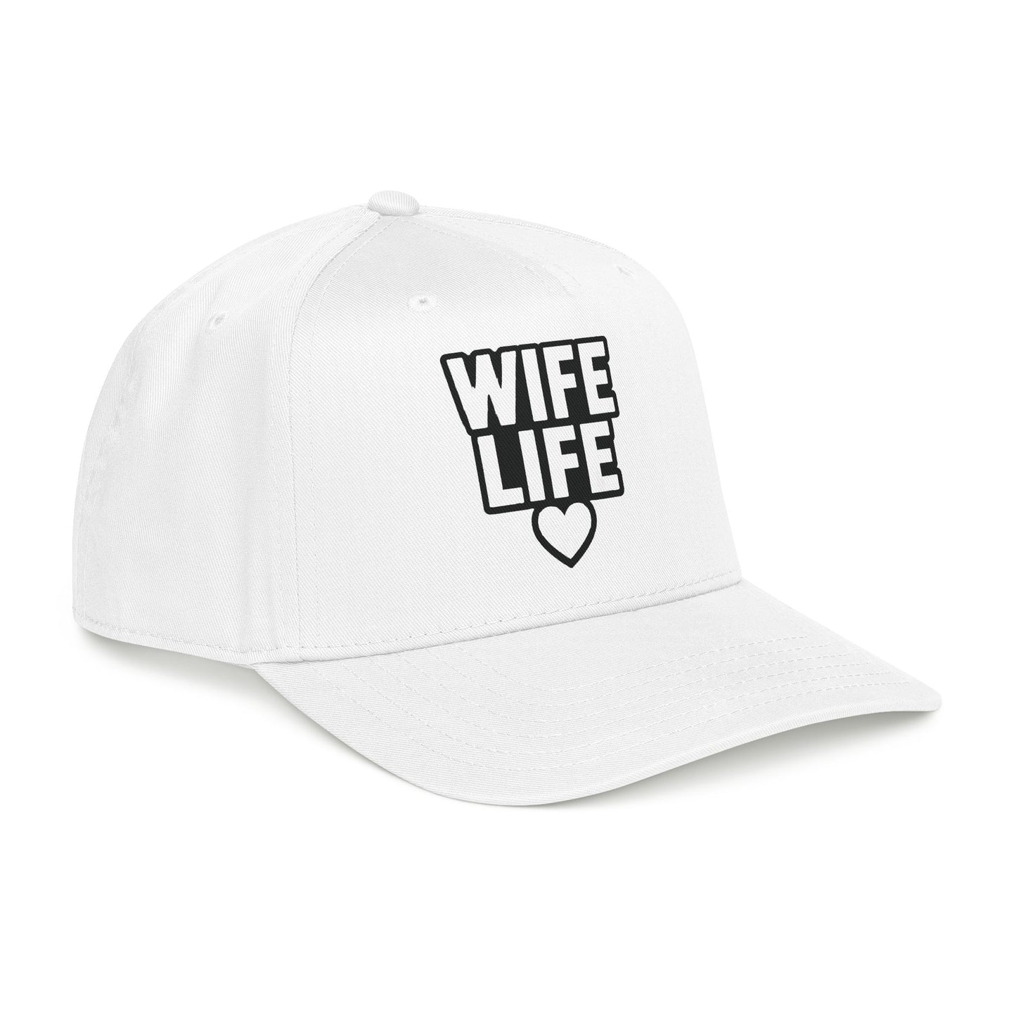 Wife Life Mid Profile Baseball Cap | Wife Life Baseball Hat