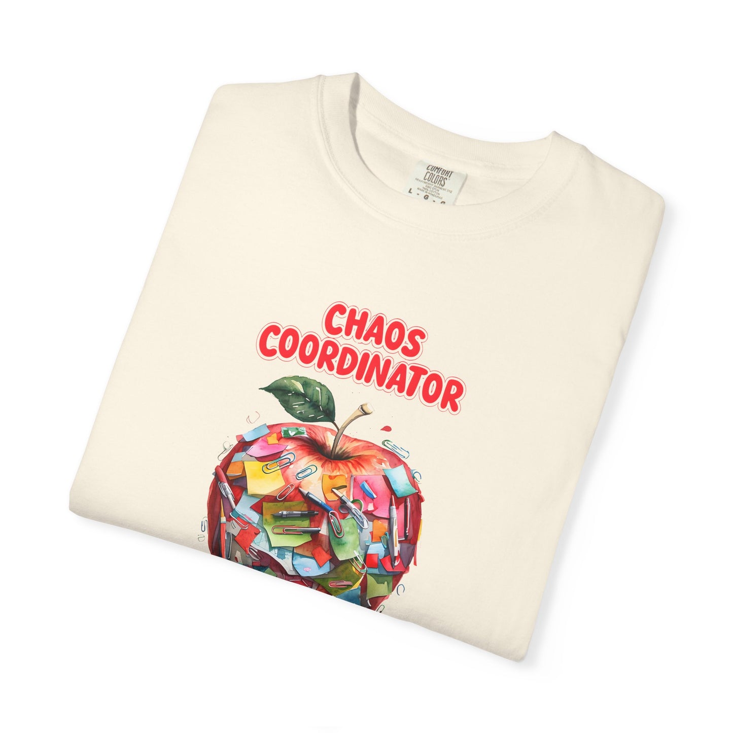 Chaos Coordinator T-Shirt | Fun Teacher Tee, Back to School, Motivational Apparel, Unisex Graphic Shirt, Funny Work Wear, Personalization