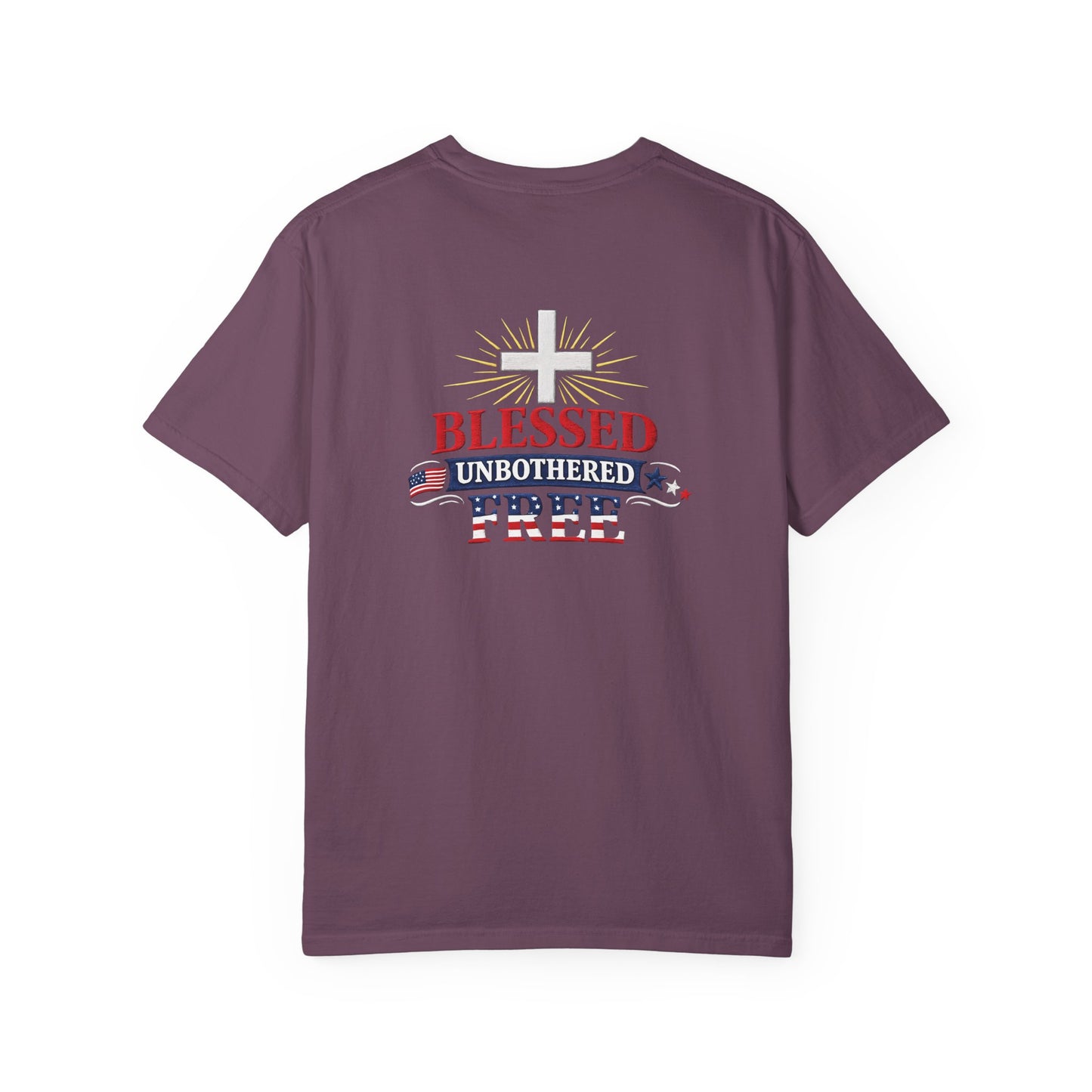 Blessed Unbothered Free cross | T-shirt
