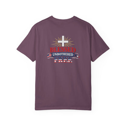 Blessed Unbothered Free cross | T-shirt