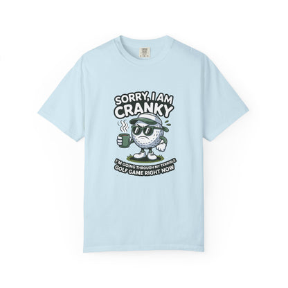 Sorry I Am Cranky Golf Ball Shirt | Funny Golf T-Shirt