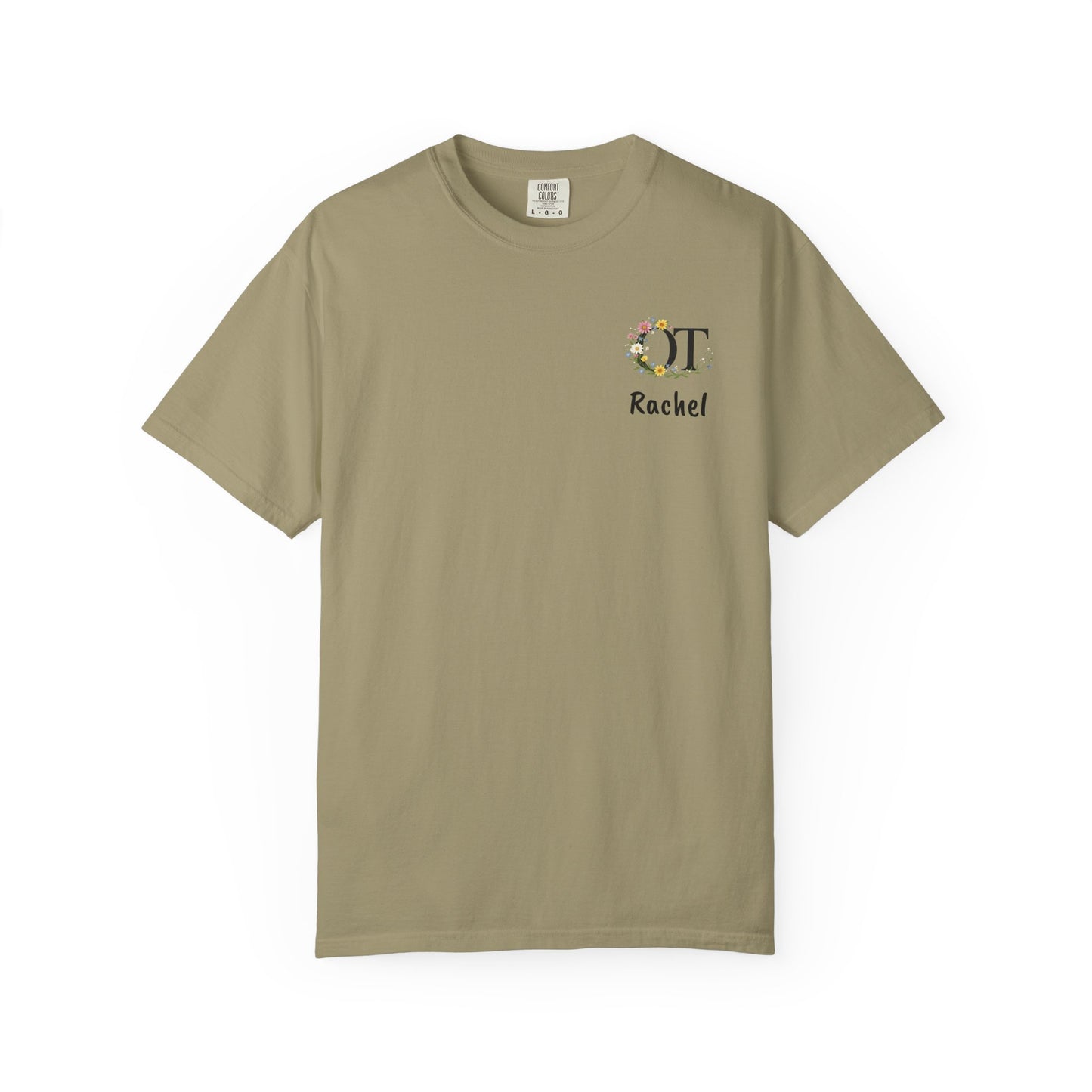 Occupational Therapist Monogram T-shirt | Personalized OT Monogram