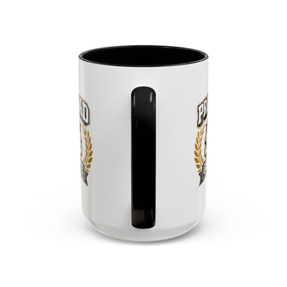 Proud Dad of a 2026 Graduate Mug | Custom Name Accent Coffee Mug