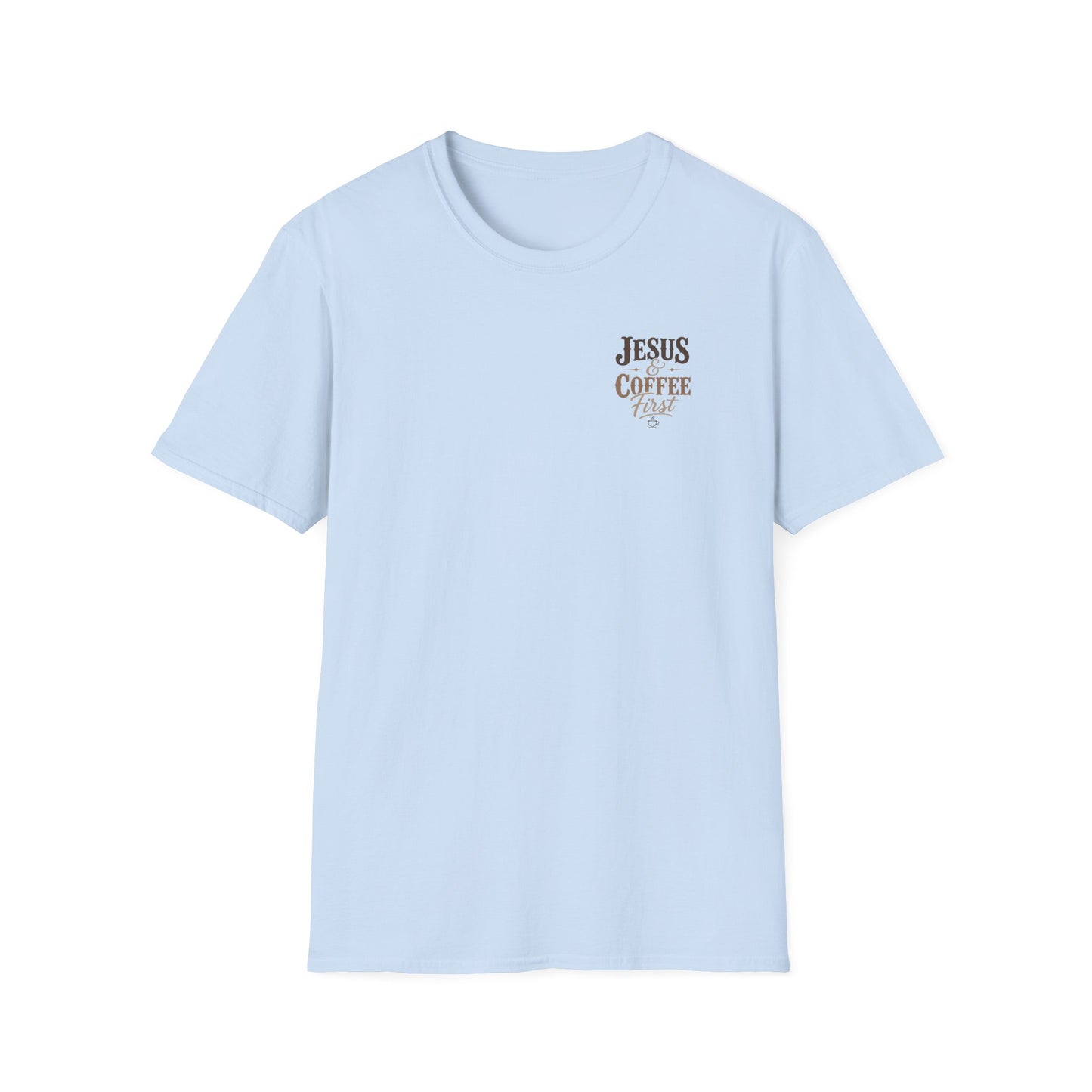 Jesus & Coffee First T-Shirt | Christian Coffee Tee