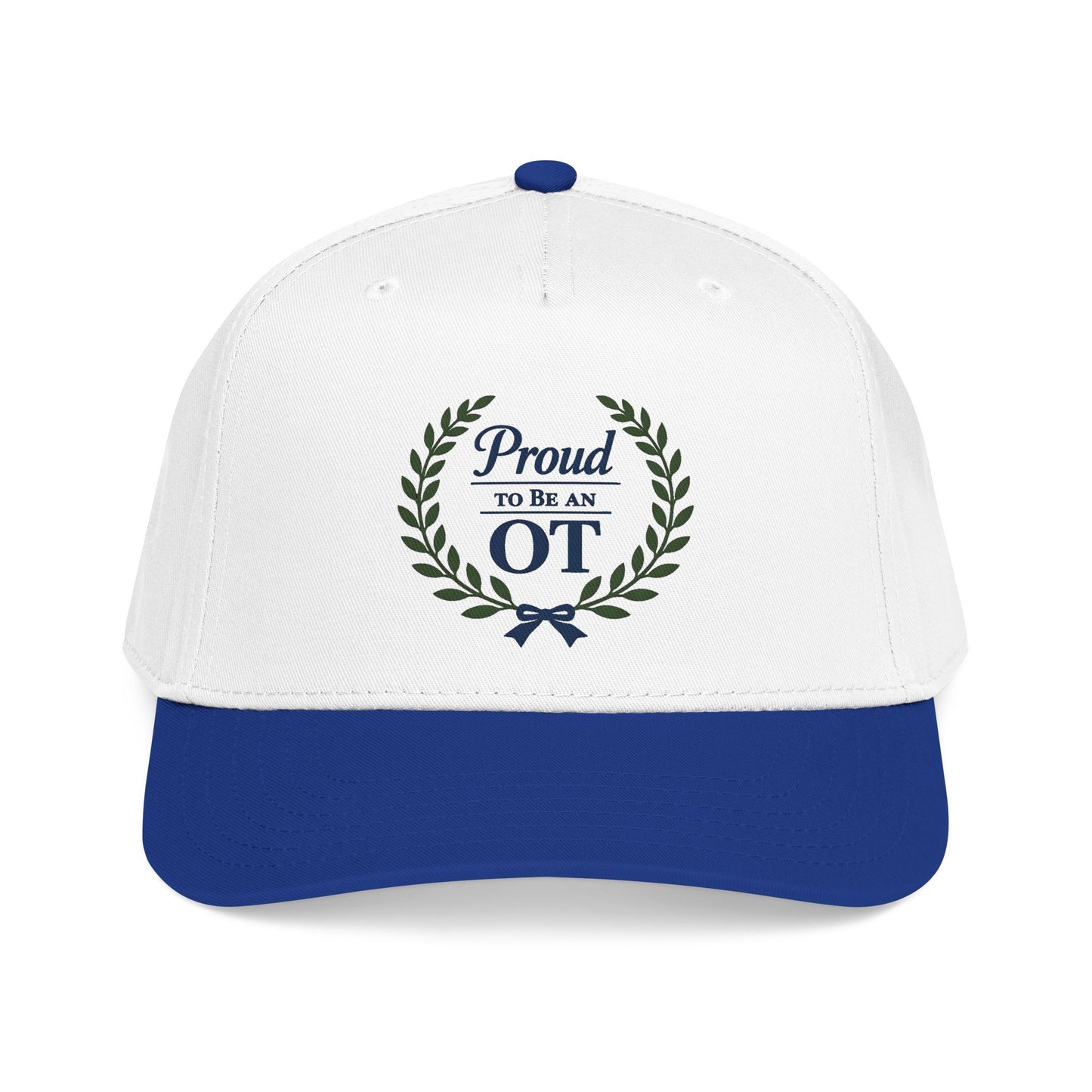 Proud to Be an OT Baseball Cap | Occupational Therapist Hat, Laurel Wreath