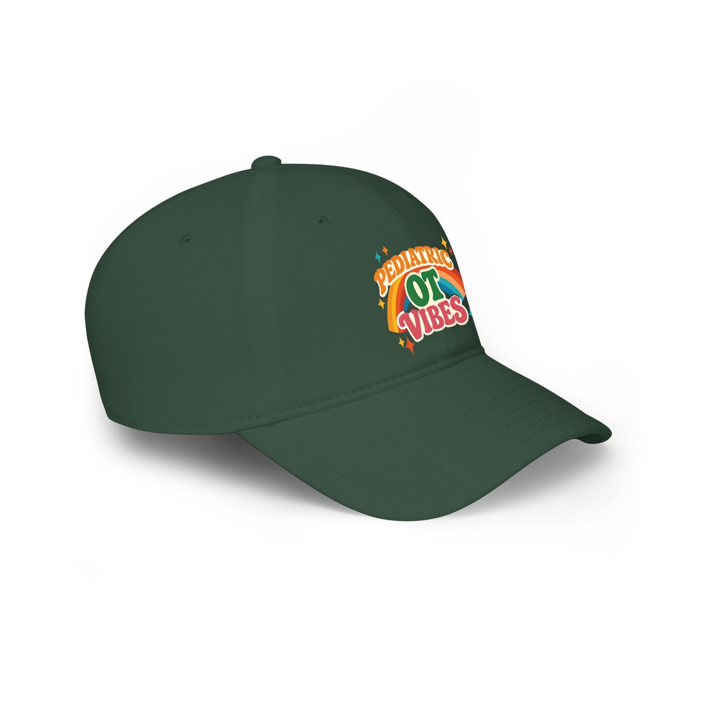 Pediatric OT Vibes Cap | Occupational Therapy Rainbow Logo