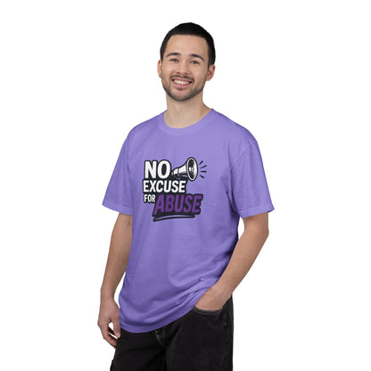 Empowering Unisex T-Shirt: No Excuse for Abuse, Awareness Shirt, Activism Tee, Gift for Supporters, Comfort Wear