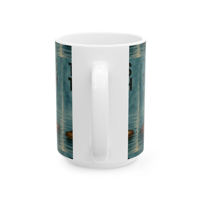 Texas Tough Ceramic Mug, Texas Pride Coffee Cup, Cowboy Boots Drinkware, Texas Strength Gift, 11oz Mug
