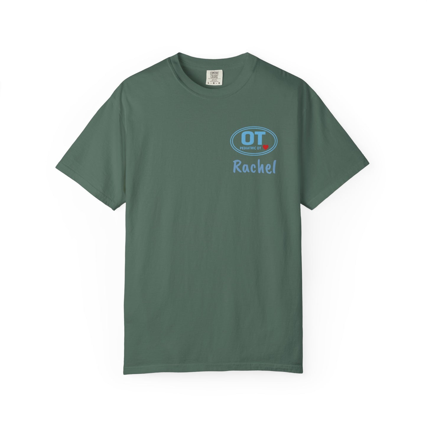 Pediatric OT Oval Logo Personalized T-Shirt | Occupational Therapy Tee