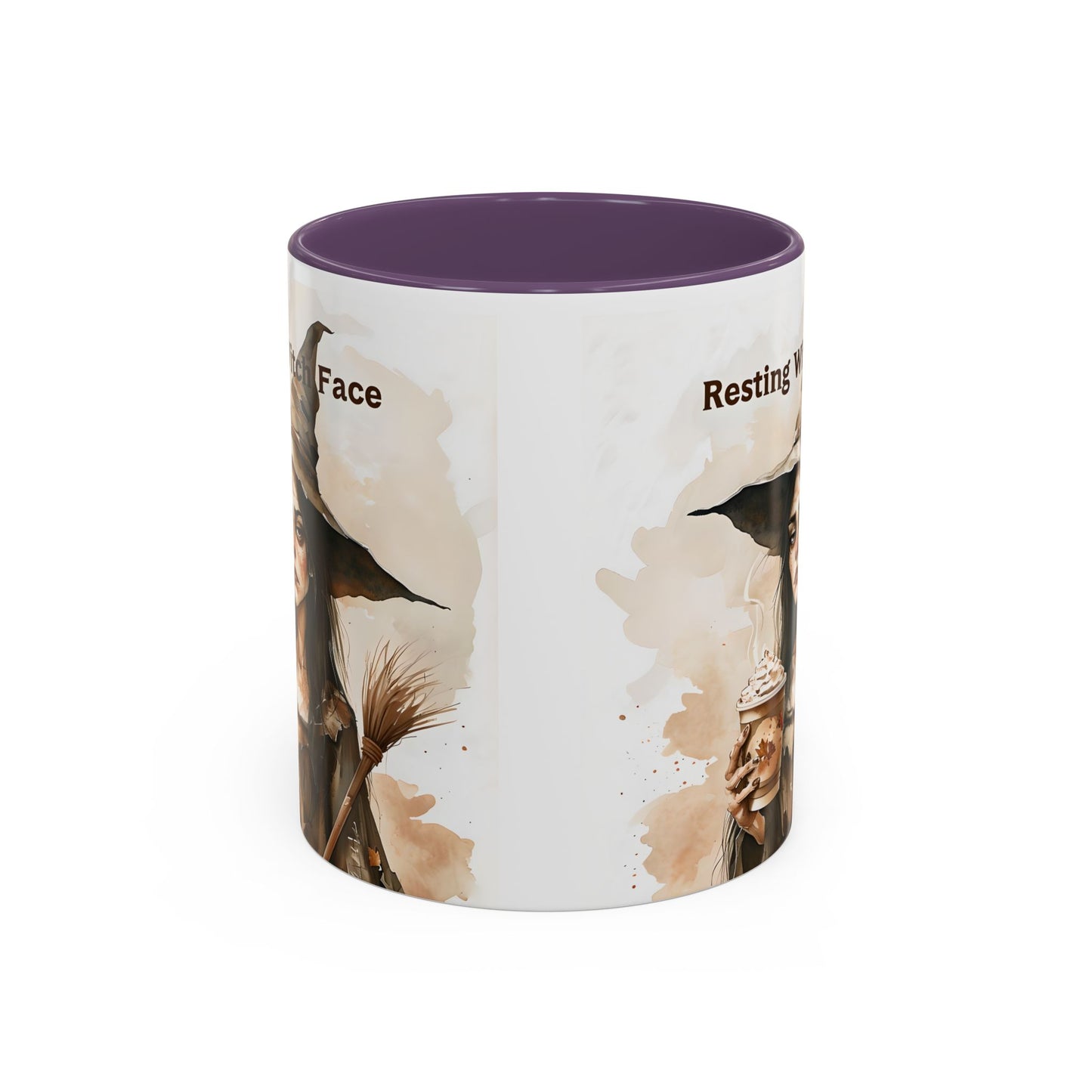 Resting Witch Face Coffee Mug - Halloween Mug, Funny Mug, Witch Mug, Halloween Gift, Coffee Lover Gift