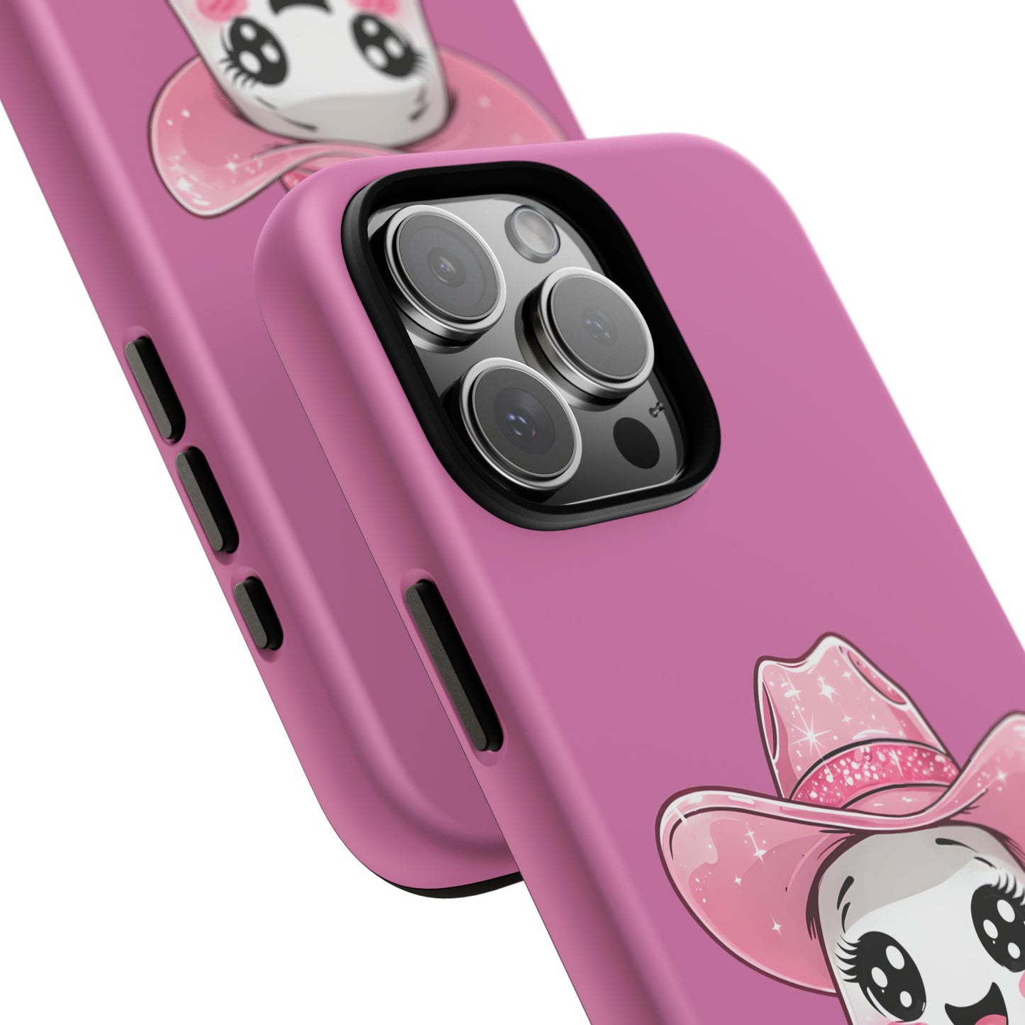 Cute Ghost Phone Case - Fun, Whimsical, Kawaii, Halloween, Gift Idea, Pink Ghost Design