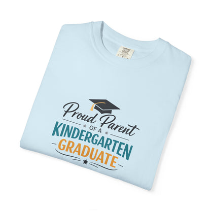 Proud Parent of a Kindergarten Graduate T-Shirt | Graduation Cap Design