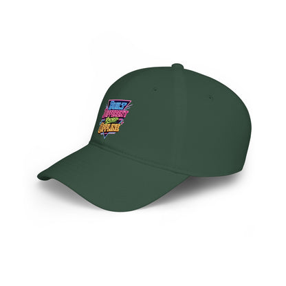 Built Different Offline graphic Baseball Cap | Retro Neon Patch