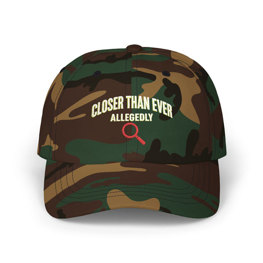 Closer Than Ever Allegedly True Crime Cap