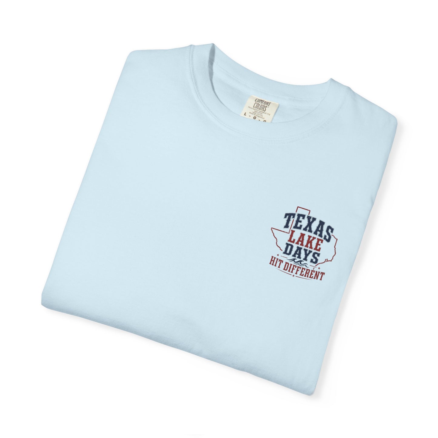 Texas Lake Days Hit Different T-shirt | State Outline Lake Life