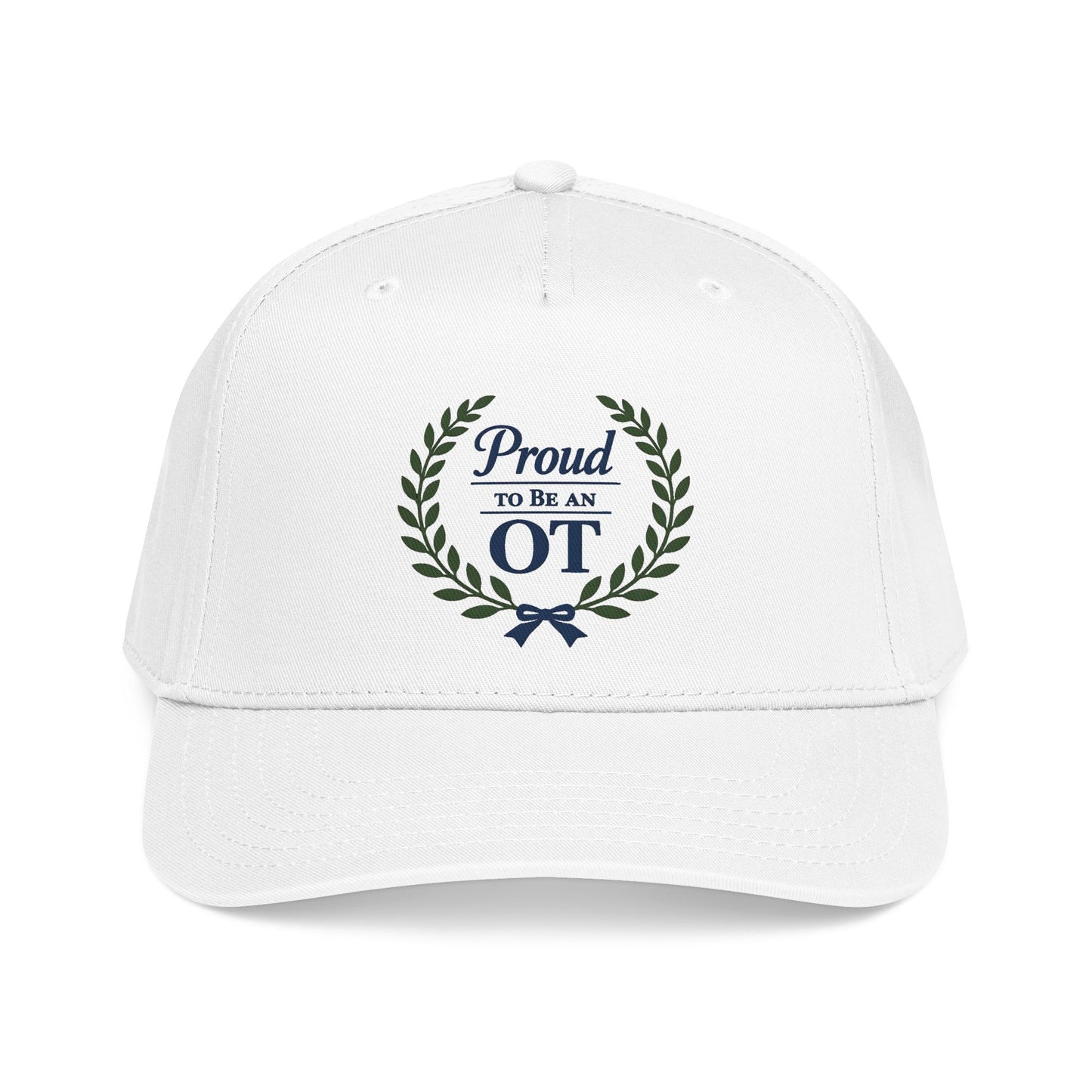 Proud to Be an OT Baseball Cap | Occupational Therapist Hat, Laurel Wreath