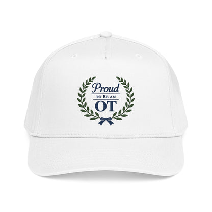 Proud to Be an OT Baseball Cap | Occupational Therapist Hat, Laurel Wreath