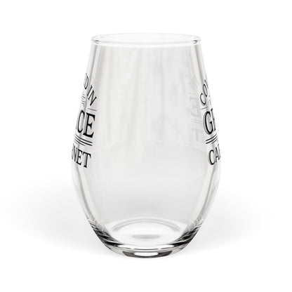 Covered in Grace & Cabernet Stemless Wine Glass | 11.75oz