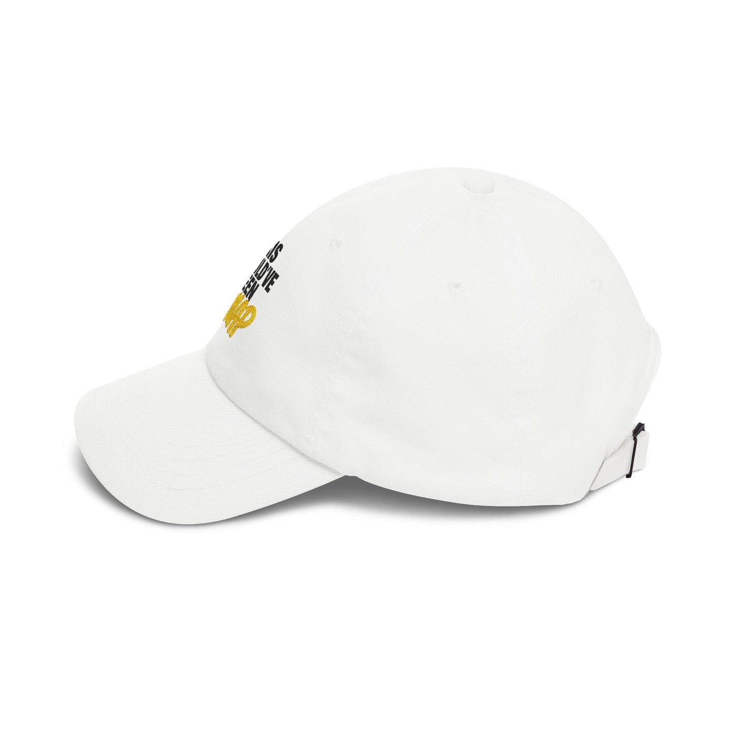 This Should've Been A Nap Dad Cap | Embroidered White Baseball Hat
