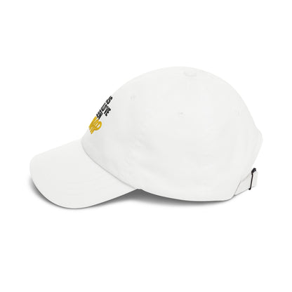 This Should've Been A Nap Dad Cap | Embroidered White Baseball Hat