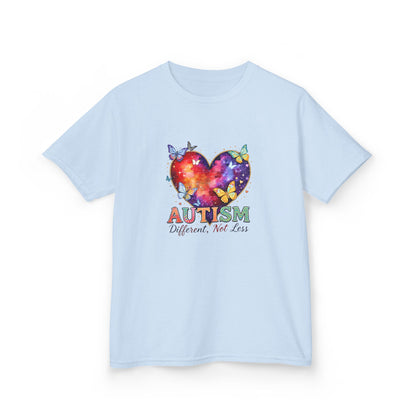 Autism Puzzle Heart Kids Tee | Different Not Less