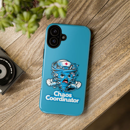 Chaos Coordinator Phone Case, Fun Nurse Gift, Tough Cases for Healthcare Heroes, Unique Cell Phone Cover, Funny Medical Humor