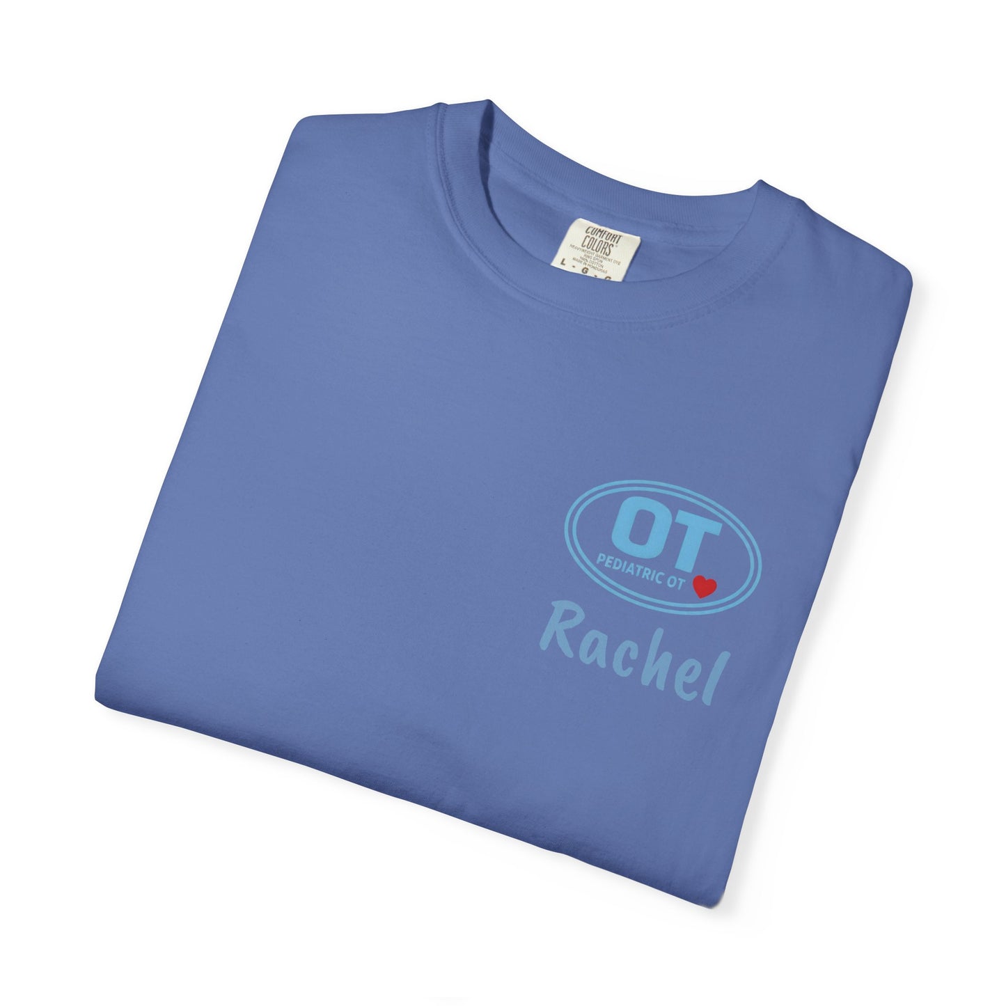 Pediatric OT Oval Logo Personalized T-Shirt | Occupational Therapy Tee