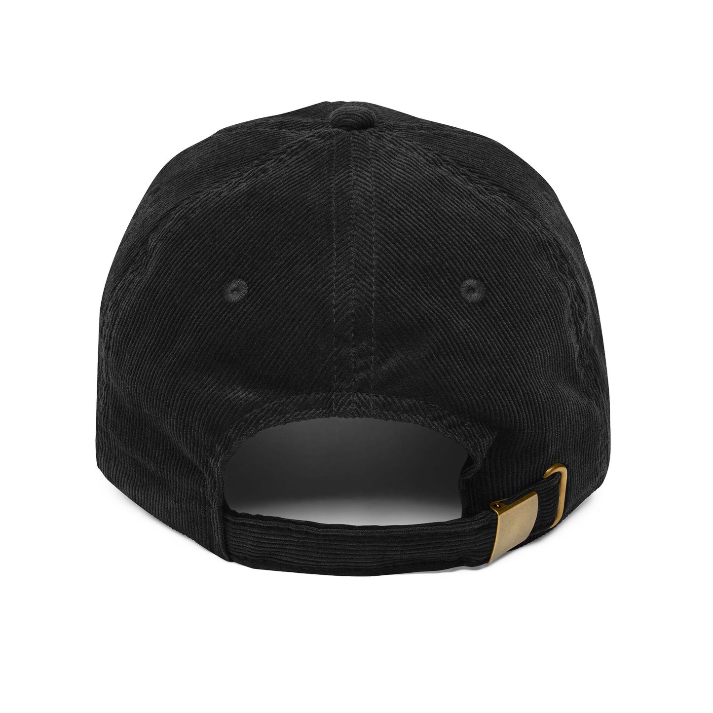 Not Today Brain Embroidered Corduroy Cap | Funny Phrase Dad Hat